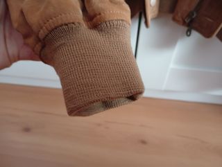 Chaqueta vintage en cuero genuino Stefanel italia