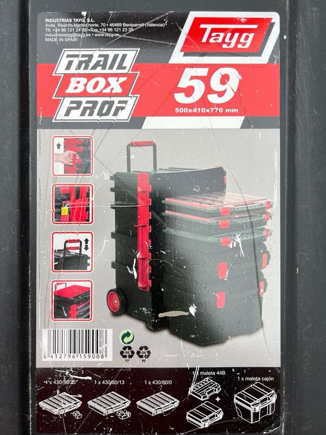 Carro de herramientas y almacenaje