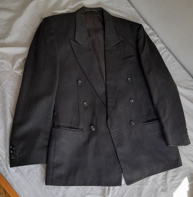Traje de chaqueta hombre gris