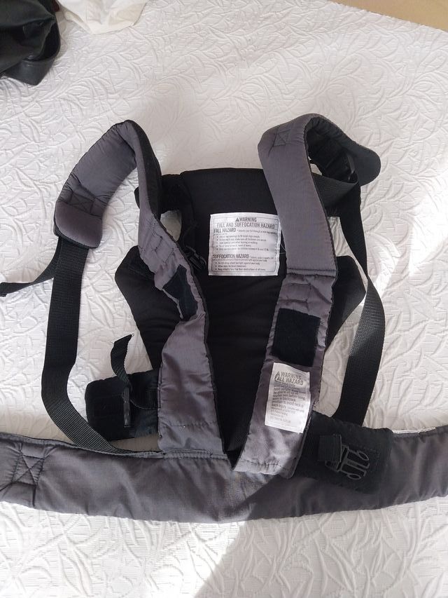 Mochila Portabebés Negra