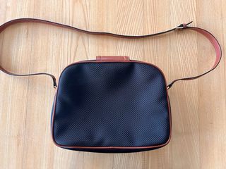Bolso YSL Vintage Piel Marrón y Negro