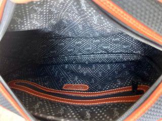 Bolso YSL Vintage Piel Marrón y Negro