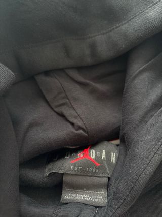 Sudadera Nike Air Jordan Negra Talla L