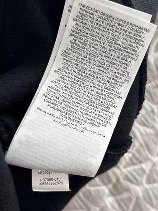 Sudadera Nike Air Jordan Negra Talla L