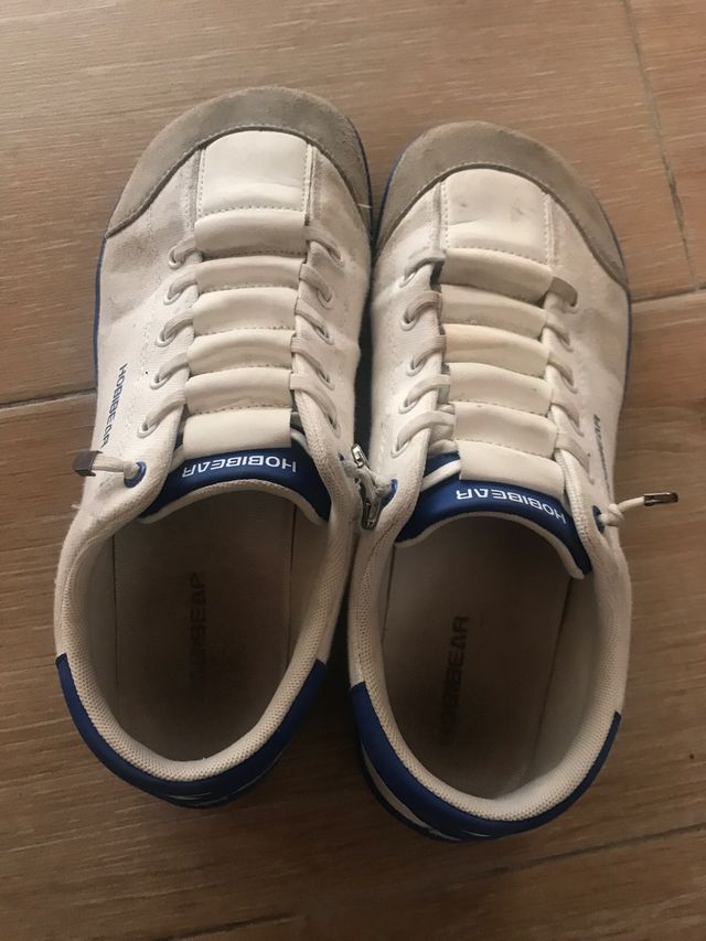 Zapatillas Hobibear Blancas y Azules
