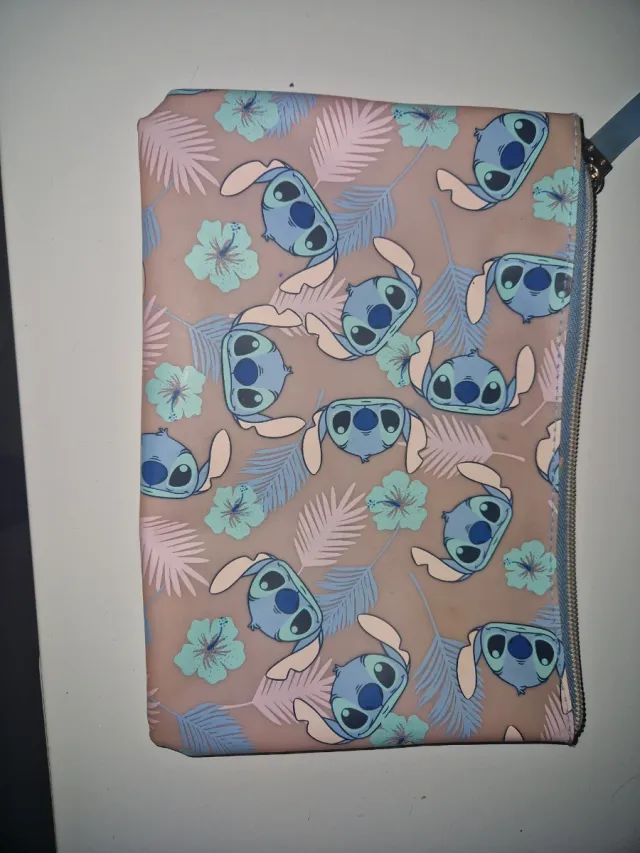 Neceser Stitch Disney Azul y Rosa