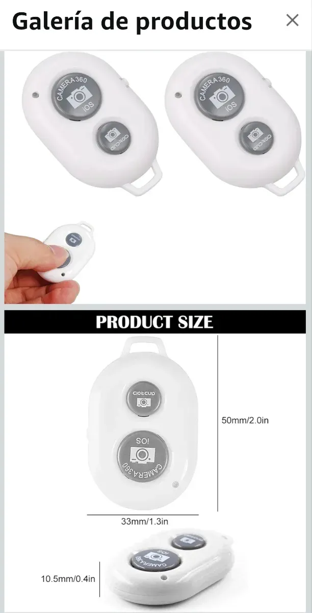 Control Remoto Bluetooth Cloudera