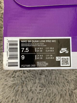 Nike SB Dunk Low Escargot Beige/Verde