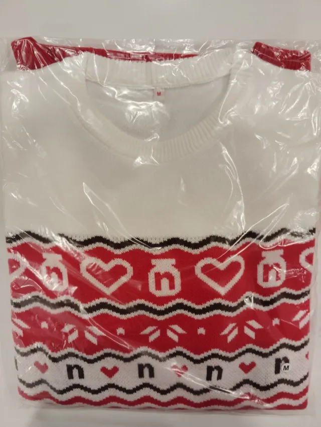 Jersey Navidad unisex Nutella Talla M Nuevo