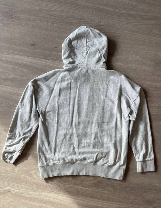 Sudadera Converse All Star Gris con Capucha