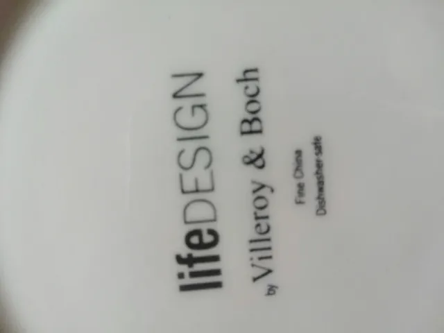 Plato hondo Villeroy & Boch Porcelana