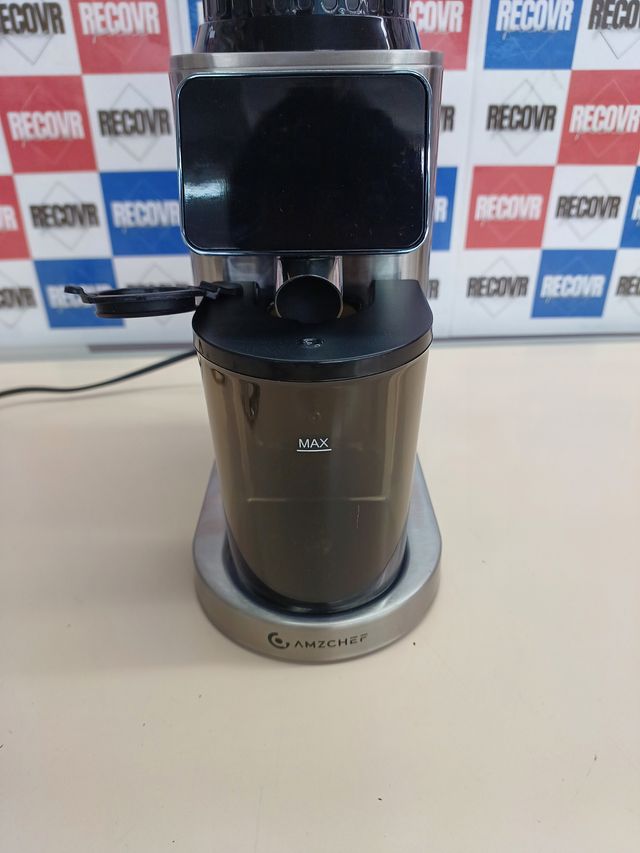 ✅ Moedor de Café Elétrico AMZCHEF Suporte Desmontável