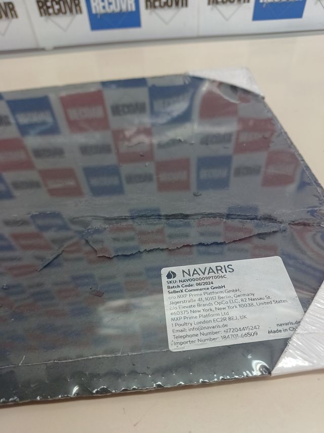 ✅ Pratos pizarra natural 38x28 cm set 4 - Navaris