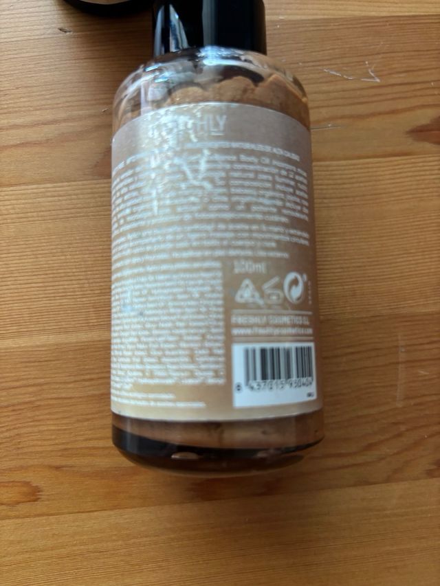 Olio per il corpo Golden Radiance F