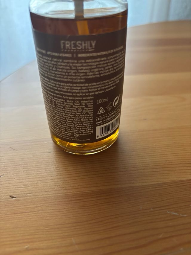 Olio per il corpo Golden Radiance F