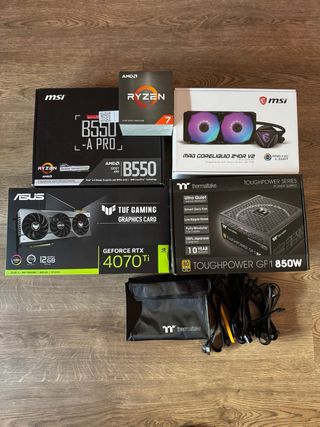 PC Gaming Ryzen 7 5800X ASUS RTX 4070ti