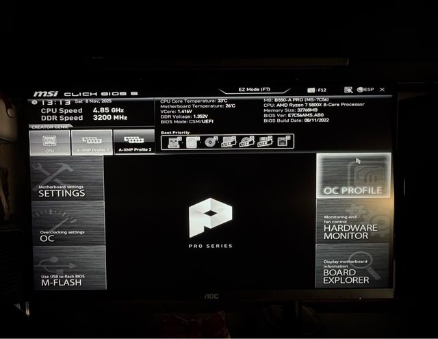 PC Gaming Ryzen 7 RTX 4070ti MSI