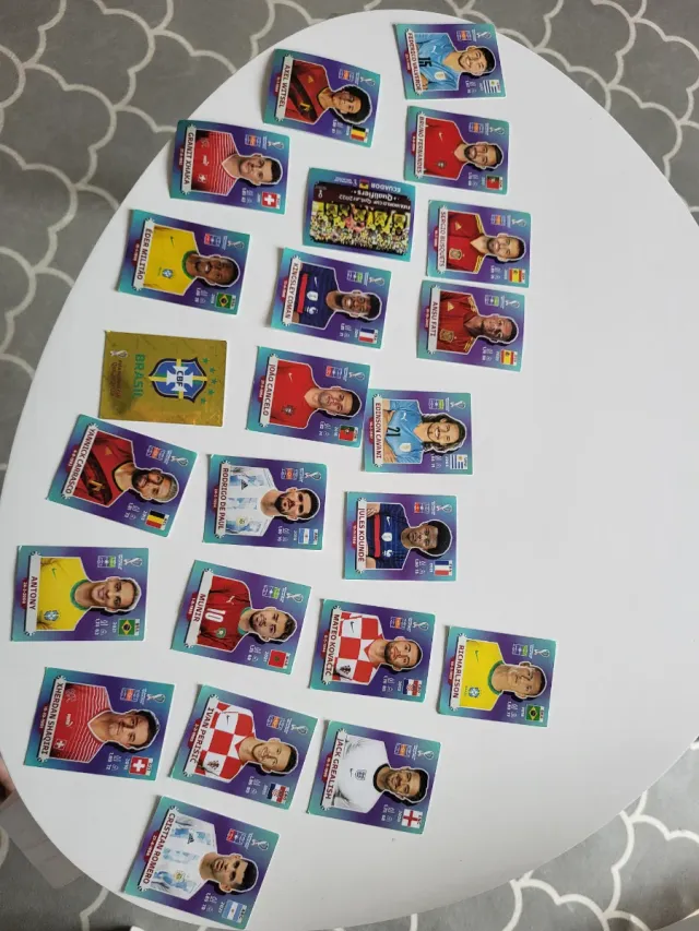 Lote cromos Mundial 2022 - Varios jugadores