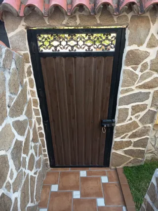 Puerta Exterior Automática 210 x 90 cms