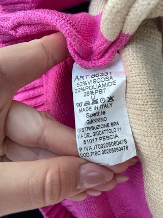 Maglione Flow Up a righe donna