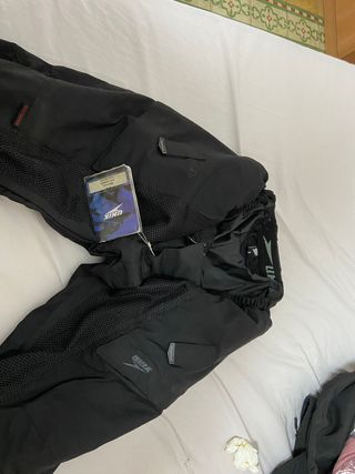 Chaqueta y pantalón moto mujer T.L
