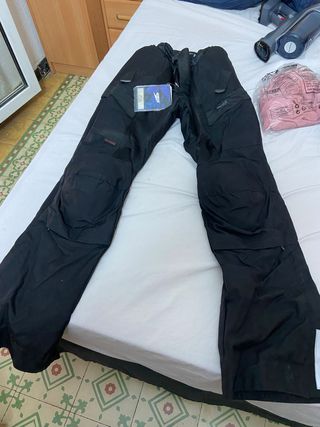 Chaqueta y pantalón moto mujer T.L