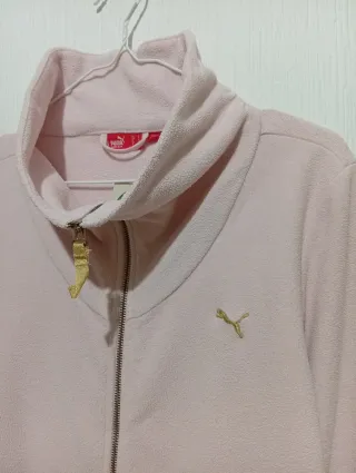 Giubbotto Polare Vintage Puma Rosa Donna Taglia S