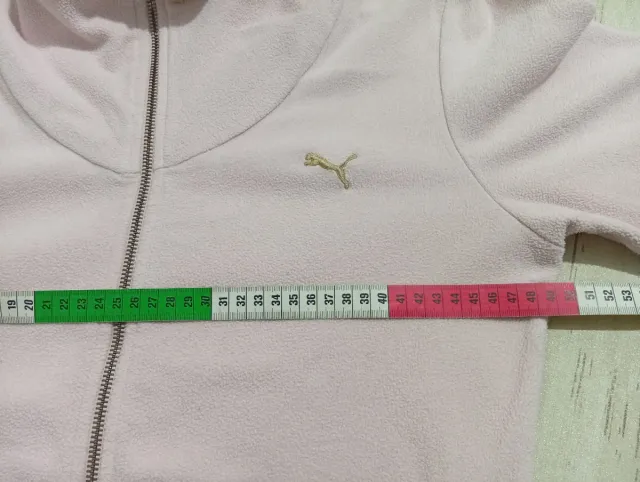 Giubbotto Polare Vintage Puma Rosa Donna Taglia S