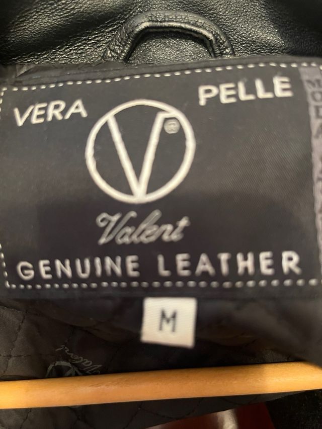 Casaco de couro Vera Pelle Tamanho M