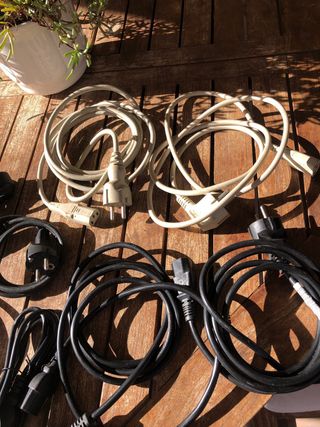 Lote de cables de alimentación