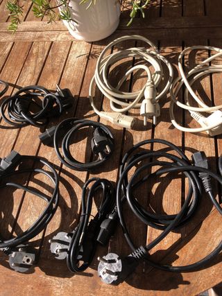 Lote de cables de alimentación