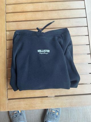 Sudadera Hollister Original Designs Negra