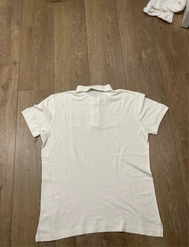 Polo HUGO BOSS blanco ( vintage elegante )