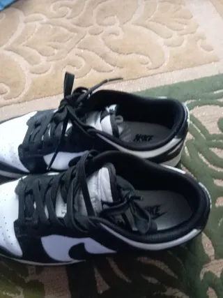 Zapatillas Nike Dunk Low Blancas y Negras