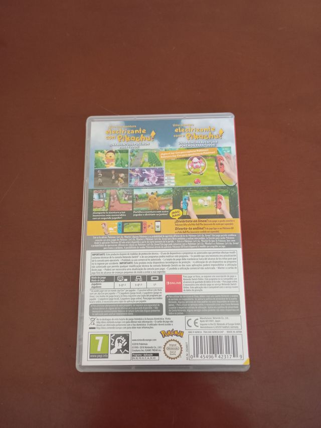 Pokémon Let's Go Pikachu Nintendo Switch