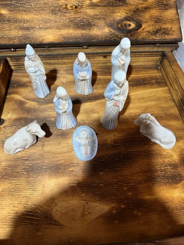 Belén Navidad Figuras Cerámica