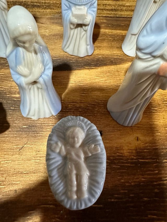 Belén Navidad Figuras Cerámica