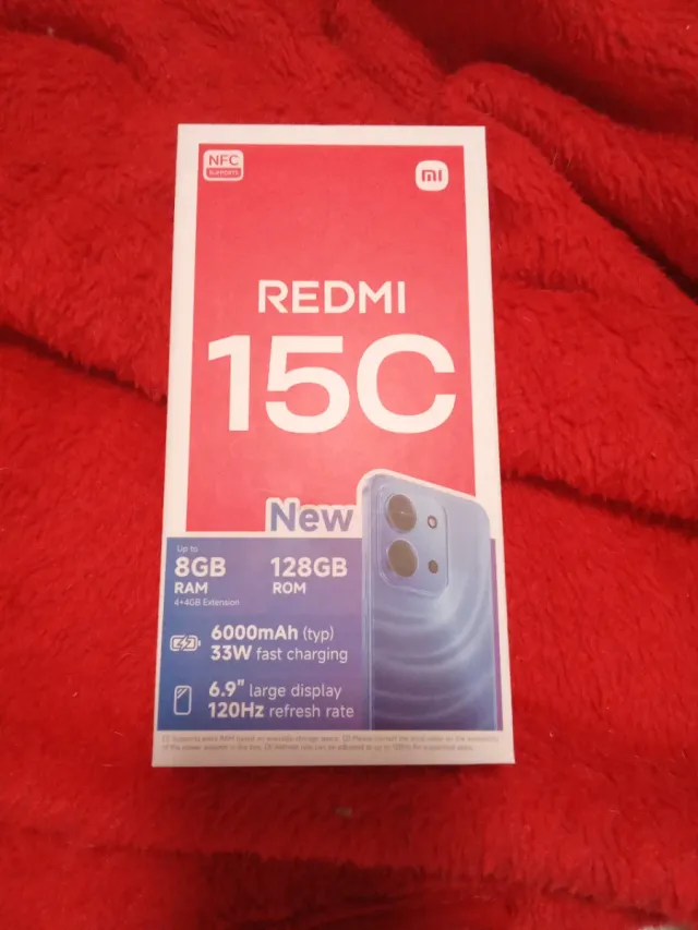 Xiaomi Redmi 15C 128GB Azul