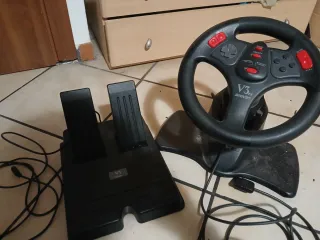 Volante e pedaliera PS1/PS2 Interact V3