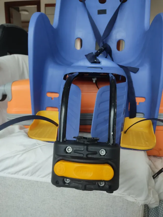 Silla Bebé Bicicleta Azul