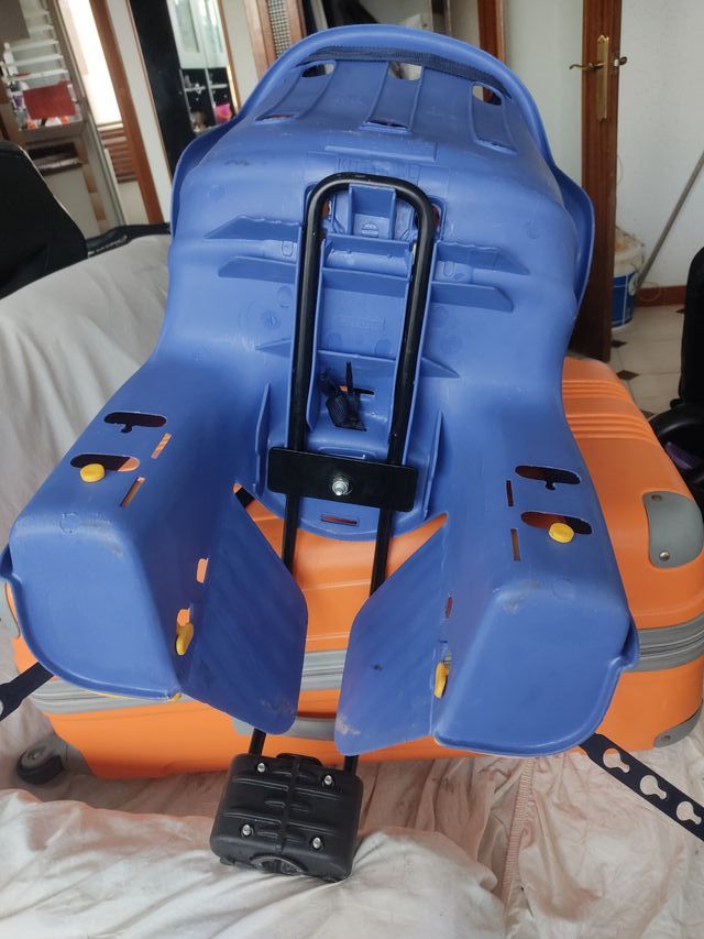 Silla Bebé Bicicleta Azul