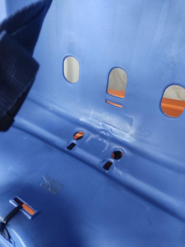 Silla Bebé Bicicleta Azul