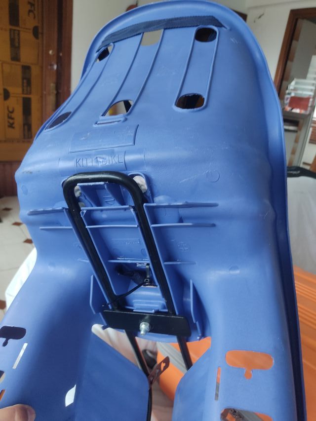 Silla Bebé Bicicleta Azul