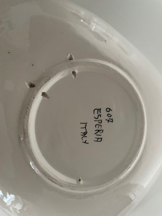 Set ceramiche italiane anni '60 frutta