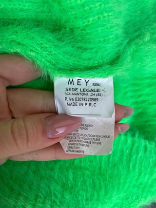 Maglione donna fluo Mey