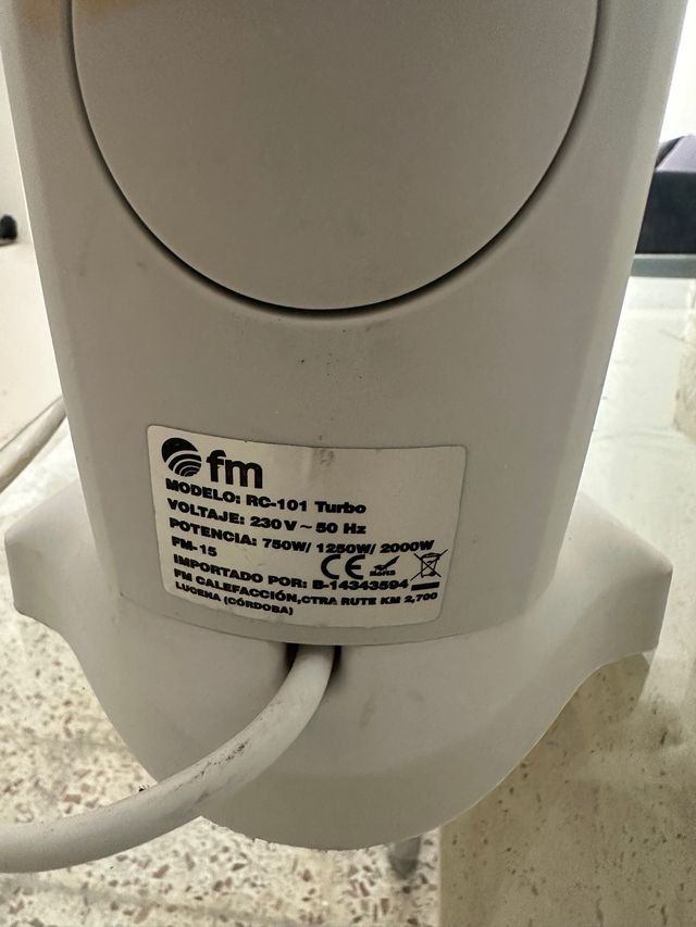 Calefactor eléctrico