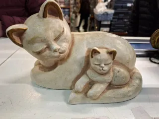 Set 2 Gatti sdraiati THUN