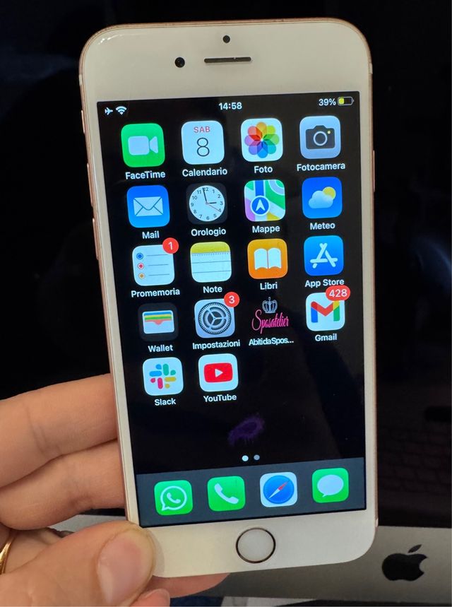 Apple iPhone 6s Oro/Plata