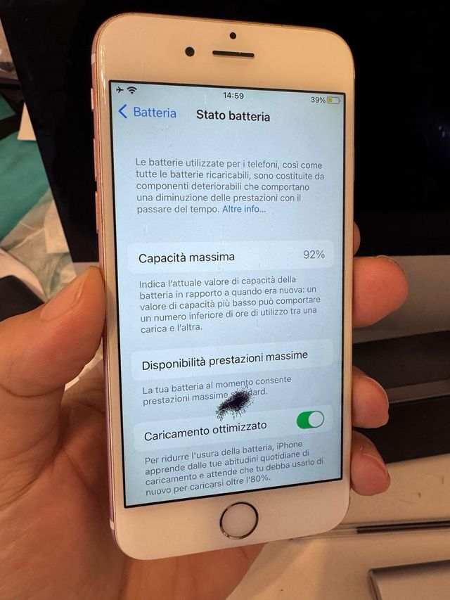 Apple iPhone 6s Oro/Plata