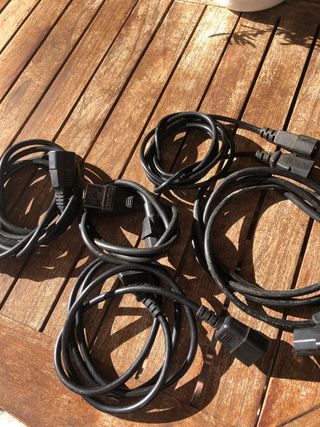 Lote de cables de alimentación